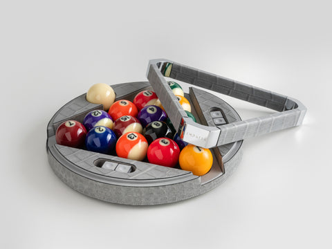 Leather Billiard Game Set