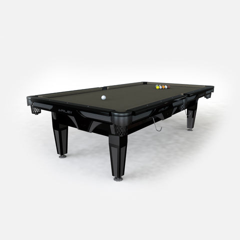 black pool table 8ft