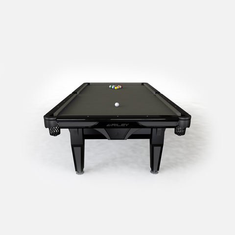 black pool table 8ft