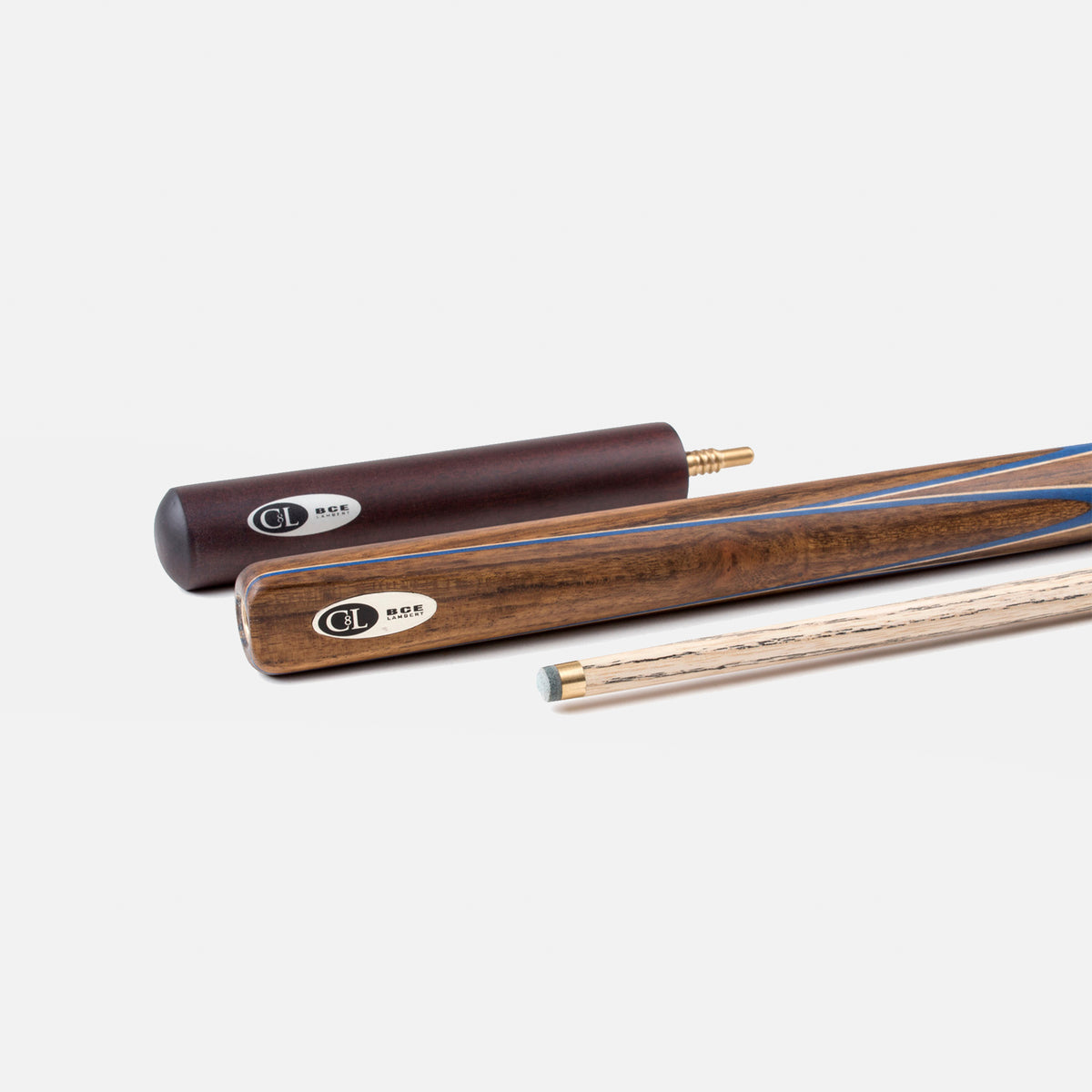 BCE C8L 3/4 Cut English Pool Cue -1 (BL-2)