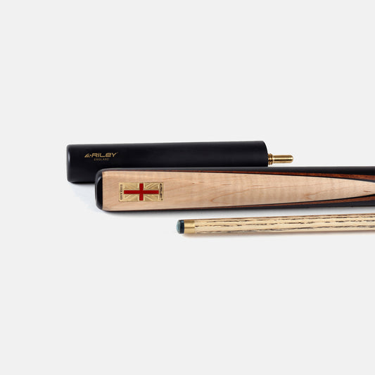 Riley England Ebony Series 4 - 3/4 Cut Snooker Cue (RES-4UK)