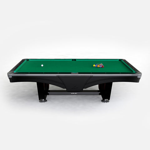 9ft Riley Ray Tournament American Pool Table – Black/Green