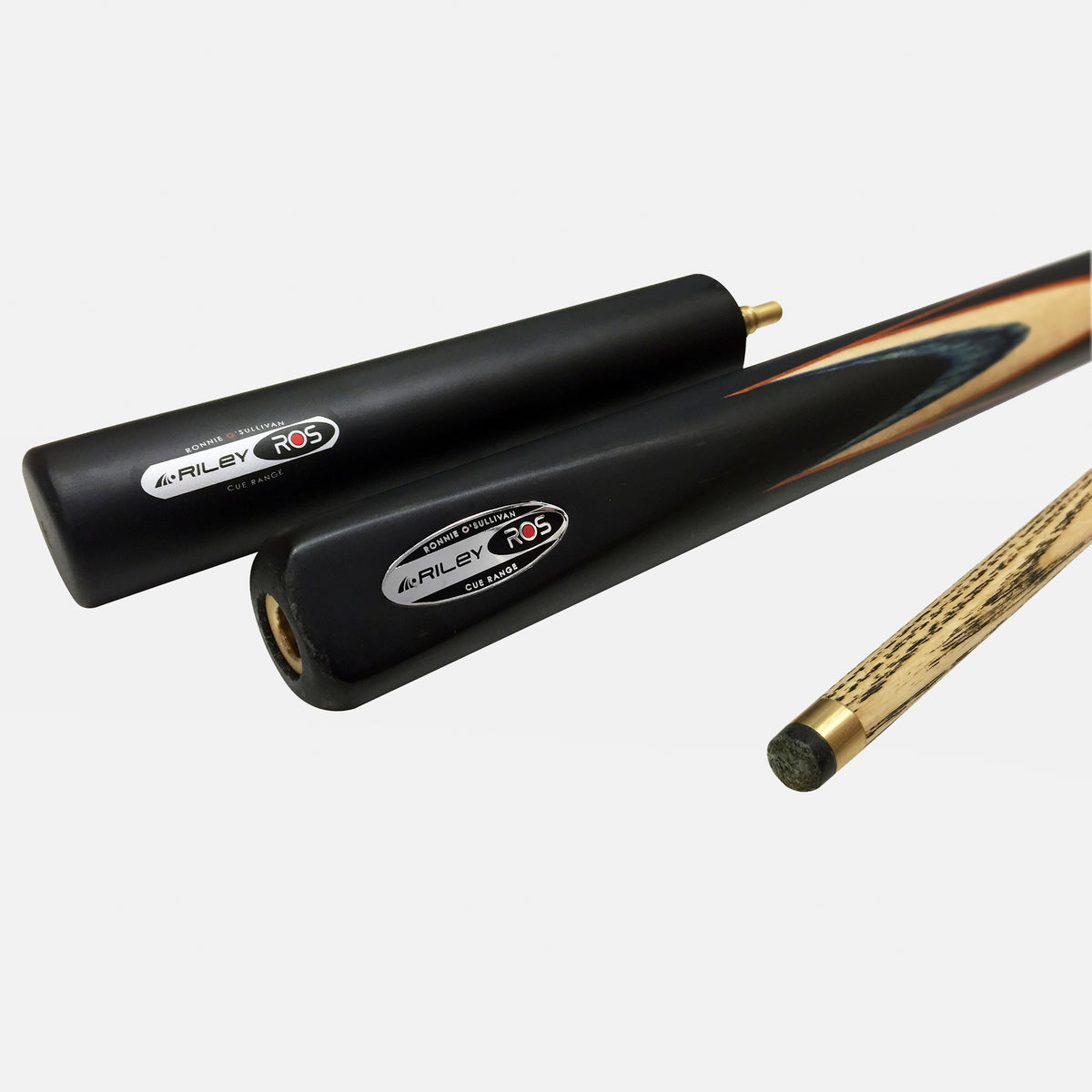 Riley ROS Ebony Range 2 - 3/4 Cut Ronnie O'Sullivan Snooker Cue (ROS3-7)