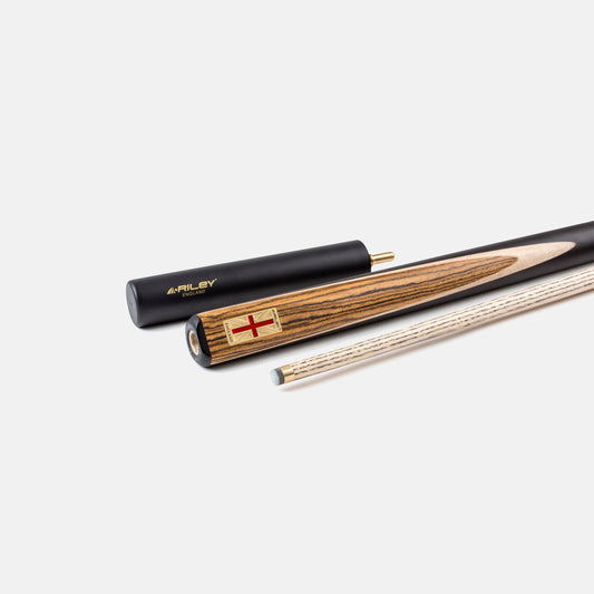 Riley England Ebony Series 3 - 3/4 Cut Pool Cue (RES-3FR)