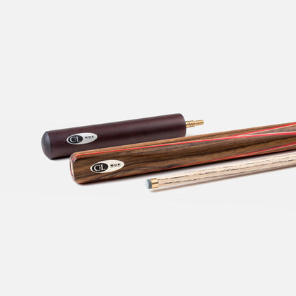 BCE C8L 3/4 Cut English Pool Cue - 2 (BL-3) + Complimentary Cue Case