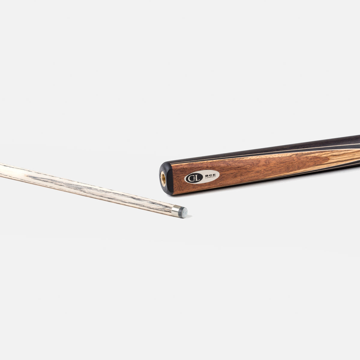 BCE C8L Deluxe 1 - 3/4 Cut Ebony Pool Cue (BC8L-100) + Complimentary Cue Case