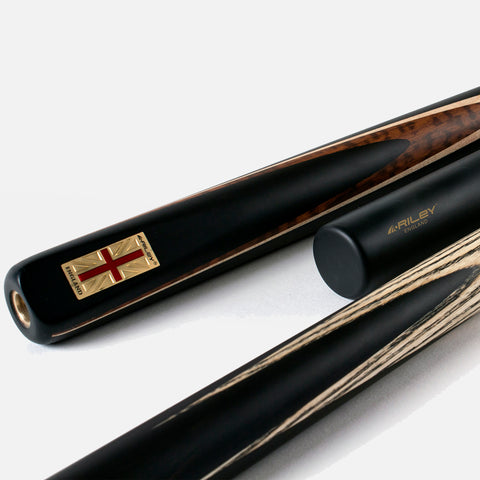 Riley England Ebony Series 5 - 3/4 Cut Snooker Cue