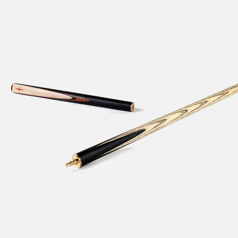 Riley England Ebony Series 4 - 3/4 Cut Snooker Cue (RES-4UK)
